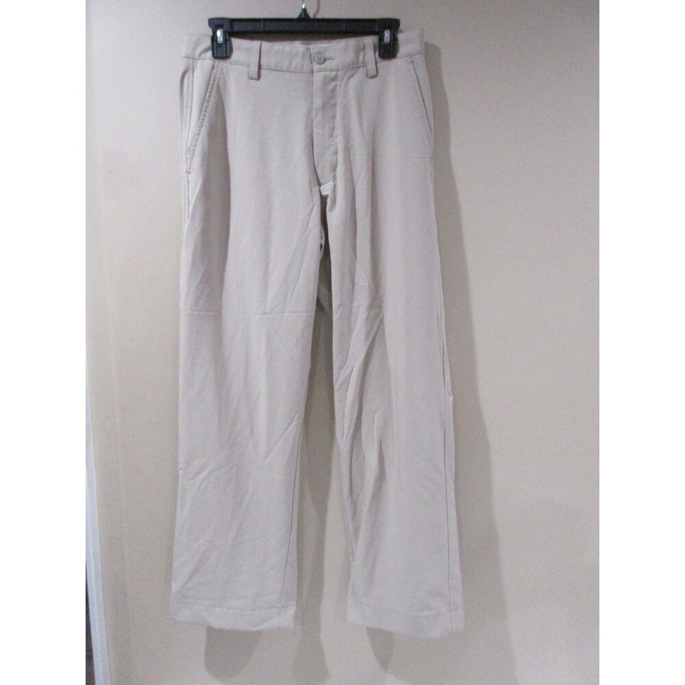 Footjoy Dri Fit Golf Pants Men W30 L32 Khaki Brown Performance Straight Leg